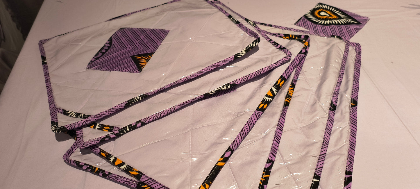 Nappe de table violette