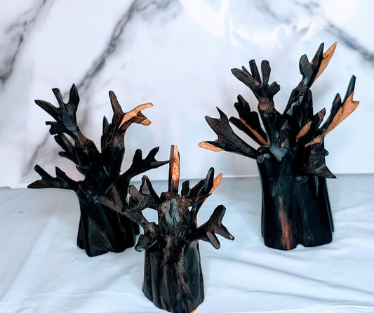 Arbres en bois d'ébène