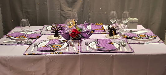 Nappe de table violette